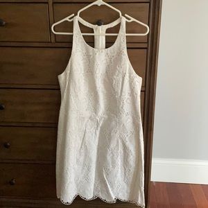 Lilly Pulitzer White Lace Dress